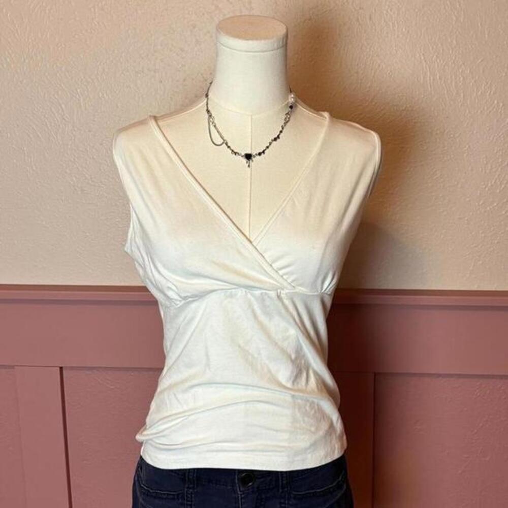 babydoll y2k barbie bratz top one step up sz large white cotton gyaru
